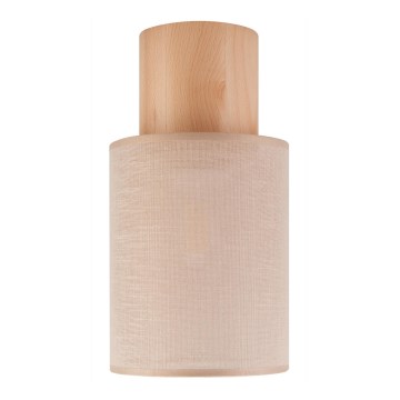Kattovalaisin ARI 1xE27/60W/230V halk. 16 cm beige pyökki