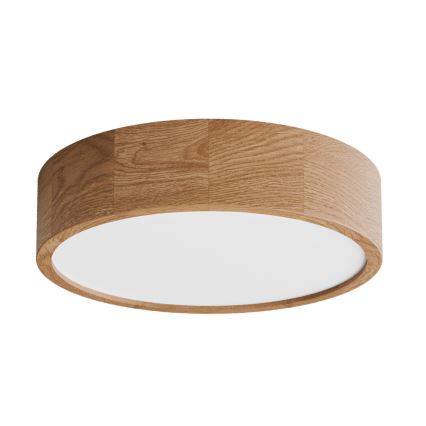 Kattovalaisin CLEO liiketunnistimella 3xE27/24W/230V Ø 37,5 cm tammi