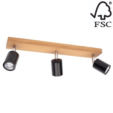 Kattovalaisin MANARA 3xGU10/5W/230V mänty - FSC-sertifioitu