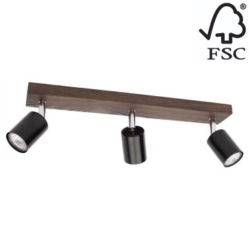 Kattovalaisin MANARA 3xGU10/5W/230V mänty - FSC-sertifioitu