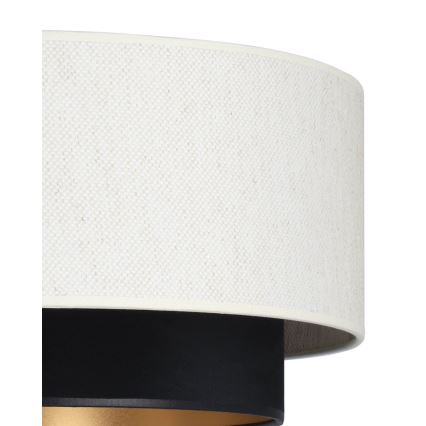 Kattovalaisin NATIA 1xE27/60W/230V valkoinen/musta