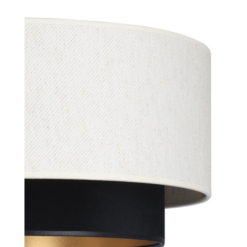 Kattovalaisin NATIA 1xE27/60W/230V valkoinen/musta