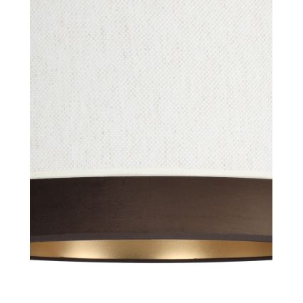 Kattovalaisin NATIA 1xE27/60W/230V valkoinen/ruskea