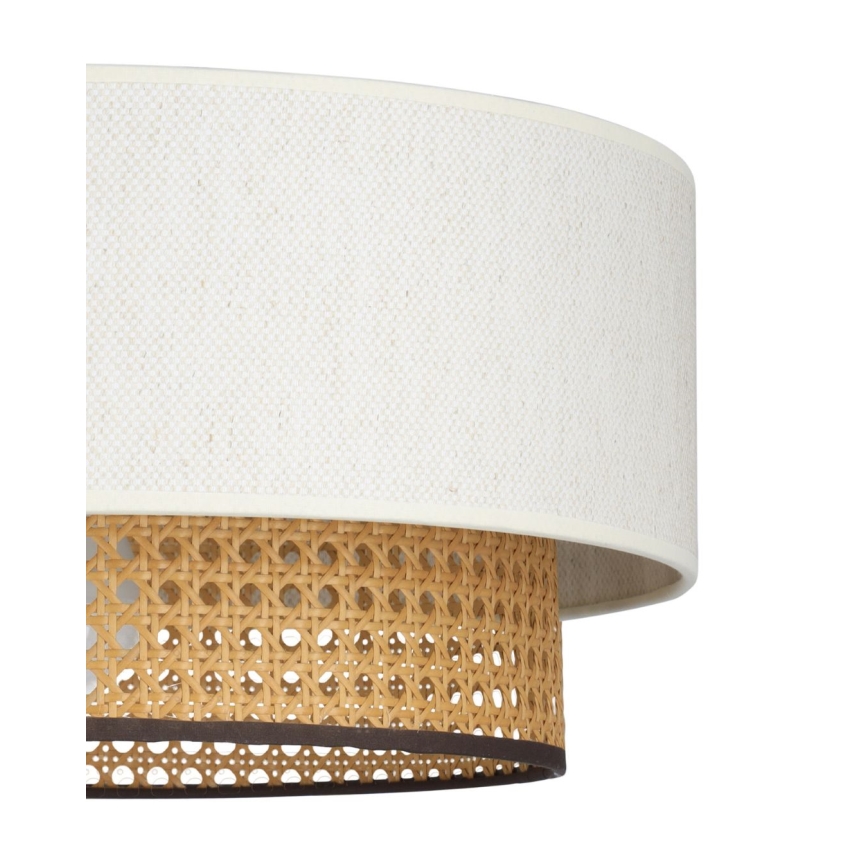 Kattovalaisin NATIA 1xE27/60W/230V valkoinen/ruskea