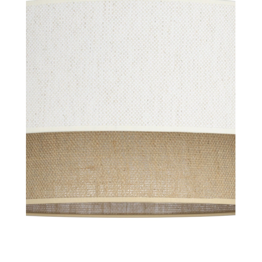 Kattovalaisin NATIA 1xE27/60W/230V valkoinen/ruskea