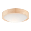 Kattovalaisin NATURAL SLIM 1xE27/60W/230V ø 27 cm mänty