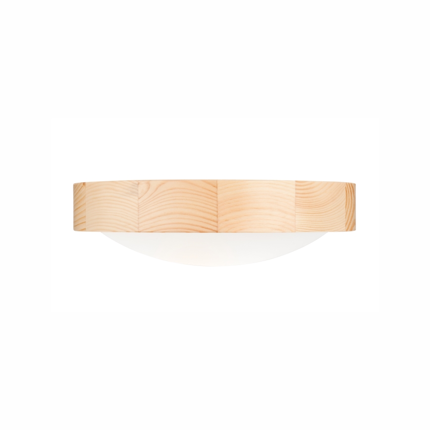 Kattovalaisin NATURAL SLIM 1xE27/60W/230V ø 27 cm mänty