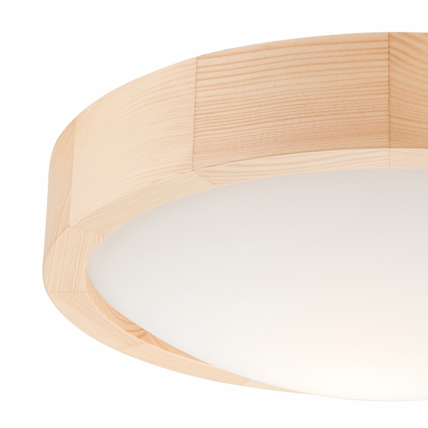 Kattovalaisin NATURAL SLIM 1xE27/60W/230V ø 27 cm mänty