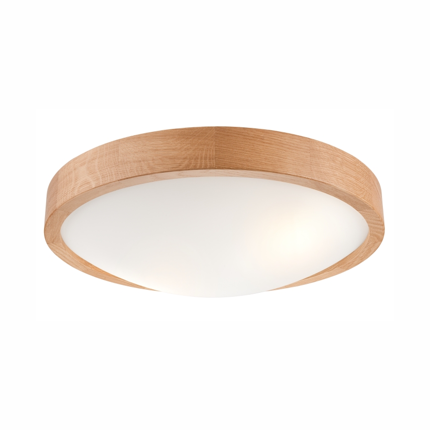 Kattovalaisin OAK SLIM 2xE27/60W/230V tammi ? 37 cm