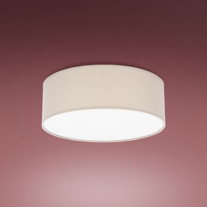 Kattovalaisin RONDO 4xE27/15W/230V d. 45 cm beige