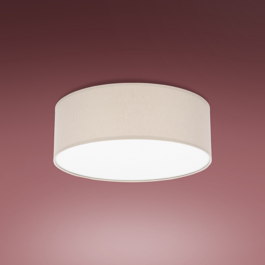 Kattovalaisin RONDO 4xE27/15W/230V d. 45 cm beige