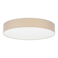 Kattovalaisin RONDO 4xE27/15W/230V d. 61 cm beige