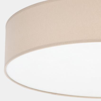 Kattovalaisin RONDO 4xE27/15W/230V d. 61 cm beige