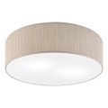 Kattovalaisin SIRJA 2xE27/15W/230V, halkaisija 45 cm, beige