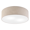 Kattovalaisin SIRJA 2xE27/15W/230V halkaisija 45 cm beige