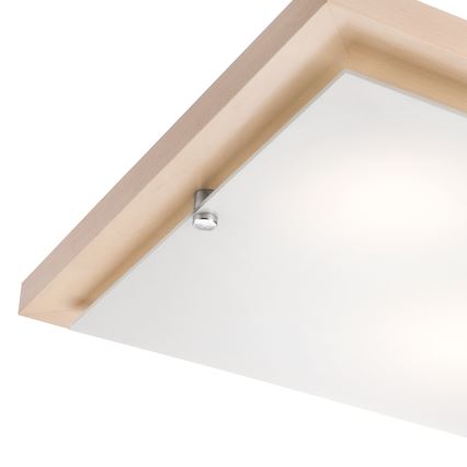 Kattovalo 2xE27/60W/230V pyökki - FSC sertifioitu