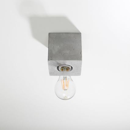 Kattovalo ABEL 1xE27/60W/230V betoni