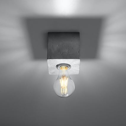 Kattovalo ABEL 1xE27/60W/230V betoni
