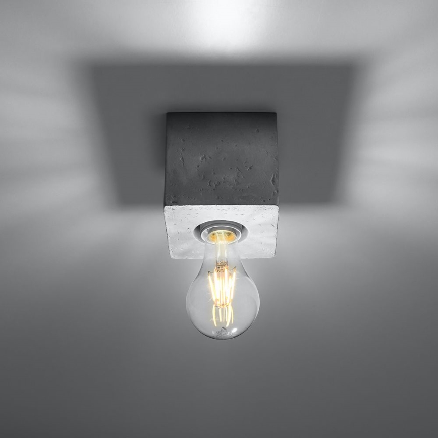 Kattovalo ABEL 1xE27/60W/230V betoni