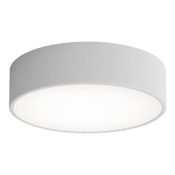 Kattovalo anturilla CLEO 2xE27/24W/230V d. 30 cm harmaa