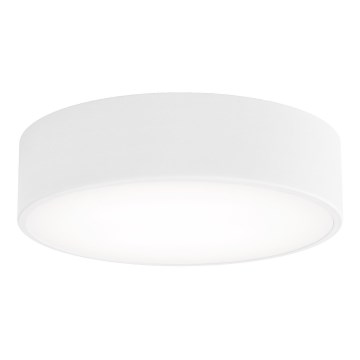Kattovalo anturilla CLEO 2xE27/24W/230V d. 30 cm valkoinen