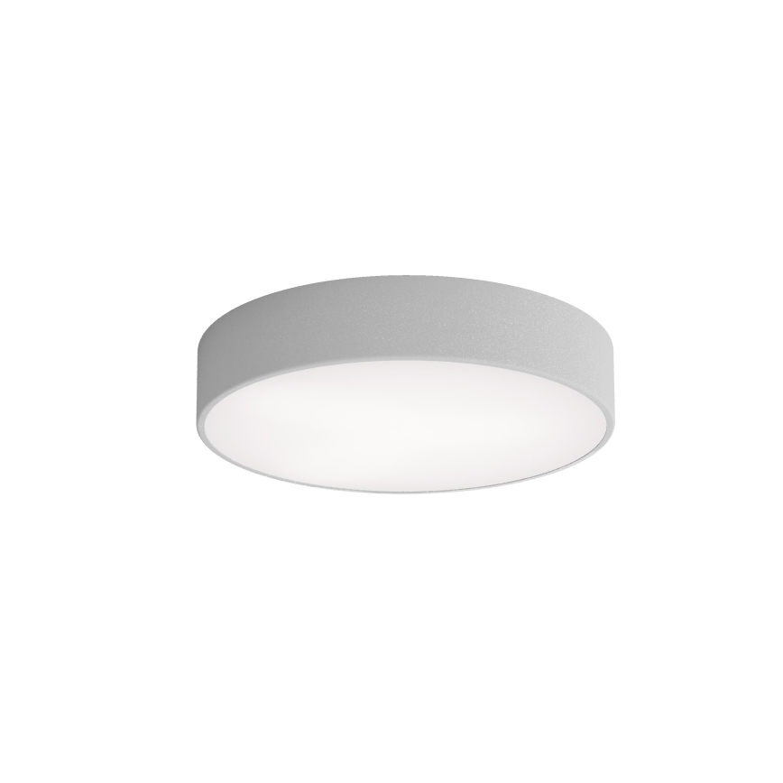 Kattovalo anturilla CLEO 3xE27/24W/230V d. 40 cm harmaa
