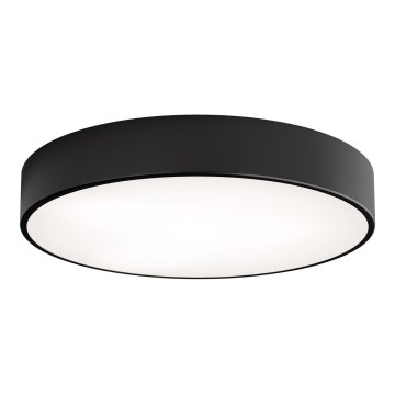 Kattovalo anturilla CLEO 4xE27/24W/230V d. 50 cm musta