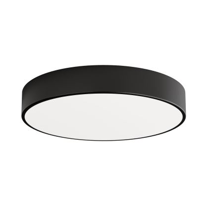 Kattovalo anturilla CLEO 4xE27/24W/230V d. 50 cm musta