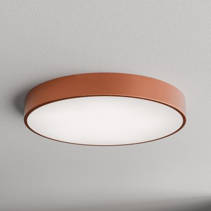 Kattovalo anturilla CLEO 5xE27/24W/230V d. 60 cm kupari