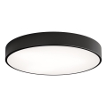 Kattovalo anturilla CLEO 5xE27/24W/230V d. 60 cm musta