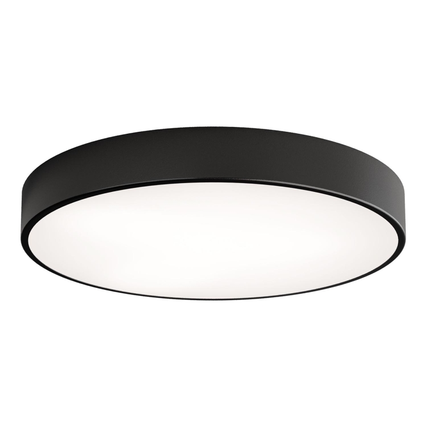Kattovalo anturilla CLEO 5xE27/24W/230V d. 60 cm musta