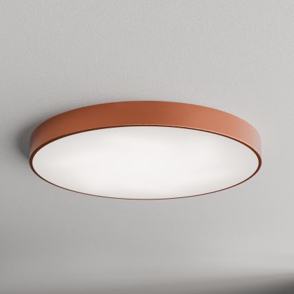 Kattovalo anturilla CLEO 6xE27/24W/230V d. 80 cm kupari