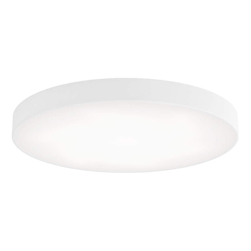 Kattovalo anturilla CLEO 6xE27/24W/230V d. 80 cm valkoinen