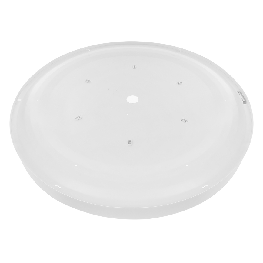 Kattovalo anturilla CLEO 6xE27/24W/230V d. 80 cm valkoinen