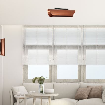 Kattovalo BARBOS 2xG9/8W/230V kupari