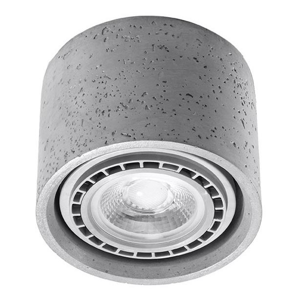 Kattovalo BASIC AR111 1xGU10/40W/230V betoni