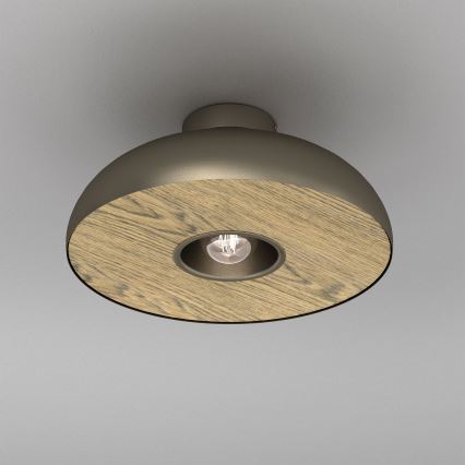 Kattovalo BILBAO 1xE27/15W/230V halkaisija 40 cm messinki