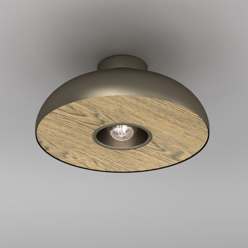 Kattovalo BILBAO 1xE27/15W/230V halkaisija 40 cm messinki