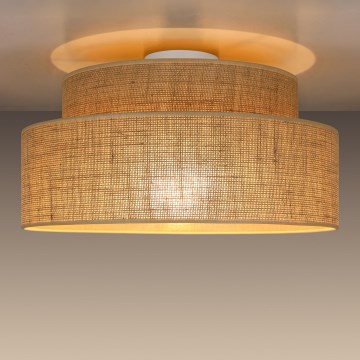 Kattovalo BOHO 1xE27/60W/230V beige