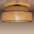 Kattovalo BOHO 1xE27/60W/230V halkaisija 40 cm beige