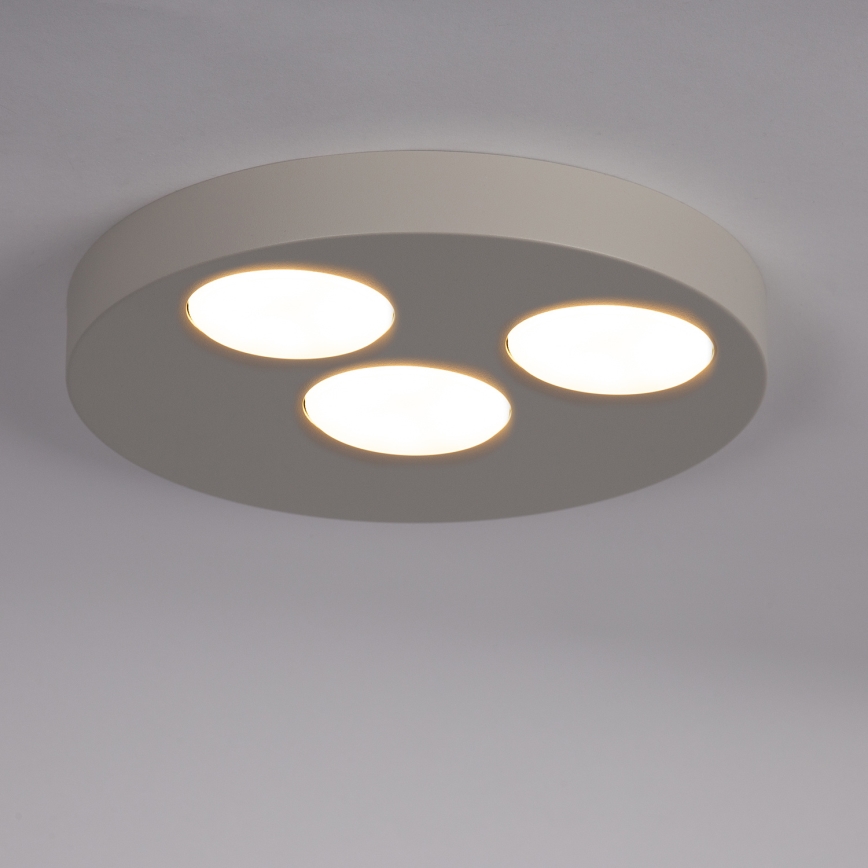 Kattovalo BROS 3xGX53/12W/230V beige