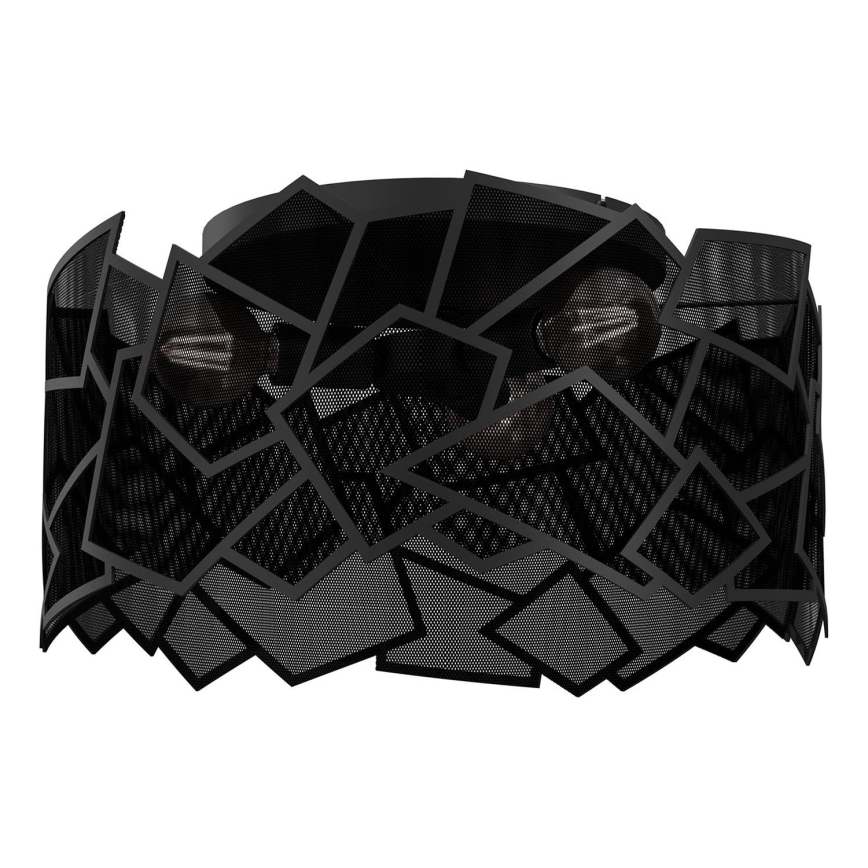 Kattovalo CAMO 3xE27/15W/230V musta