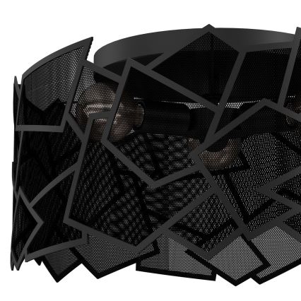 Kattovalo CAMO 3xE27/15W/230V musta