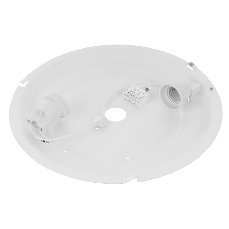 Kattovalo CLEO 2xE27/24W/230V d. 30 cm musta