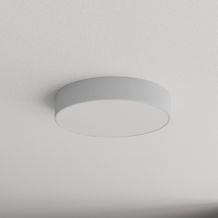 Kattovalo CLEO 3xE27/24W/230V d. 40 cm harmaa