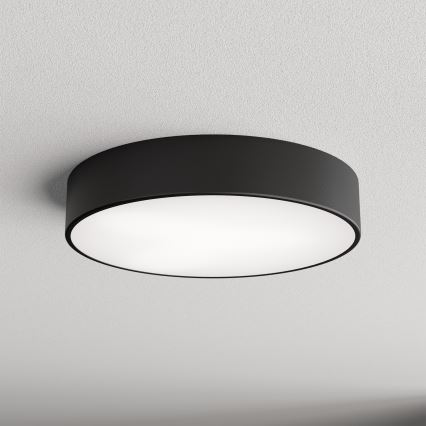 Kattovalo CLEO 3xE27/24W/230V d. 40 cm musta