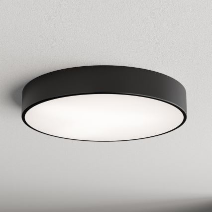 Kattovalo CLEO 4xE27/24W/230V d. 50 cm musta