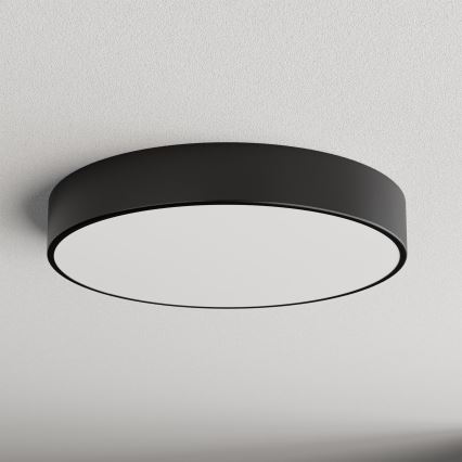 Kattovalo CLEO 4xE27/24W/230V d. 50 cm musta