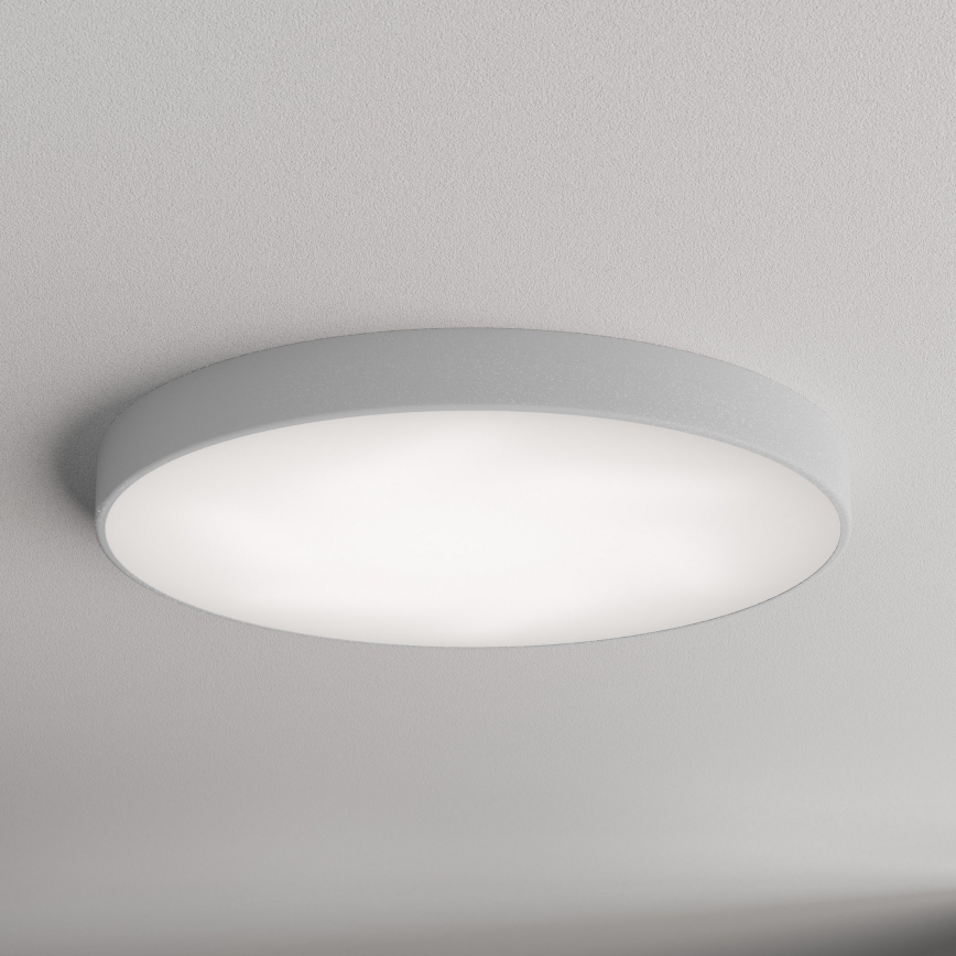 Kattovalo CLEO 6xE27/24W/230V d. 78 cm harmaa
