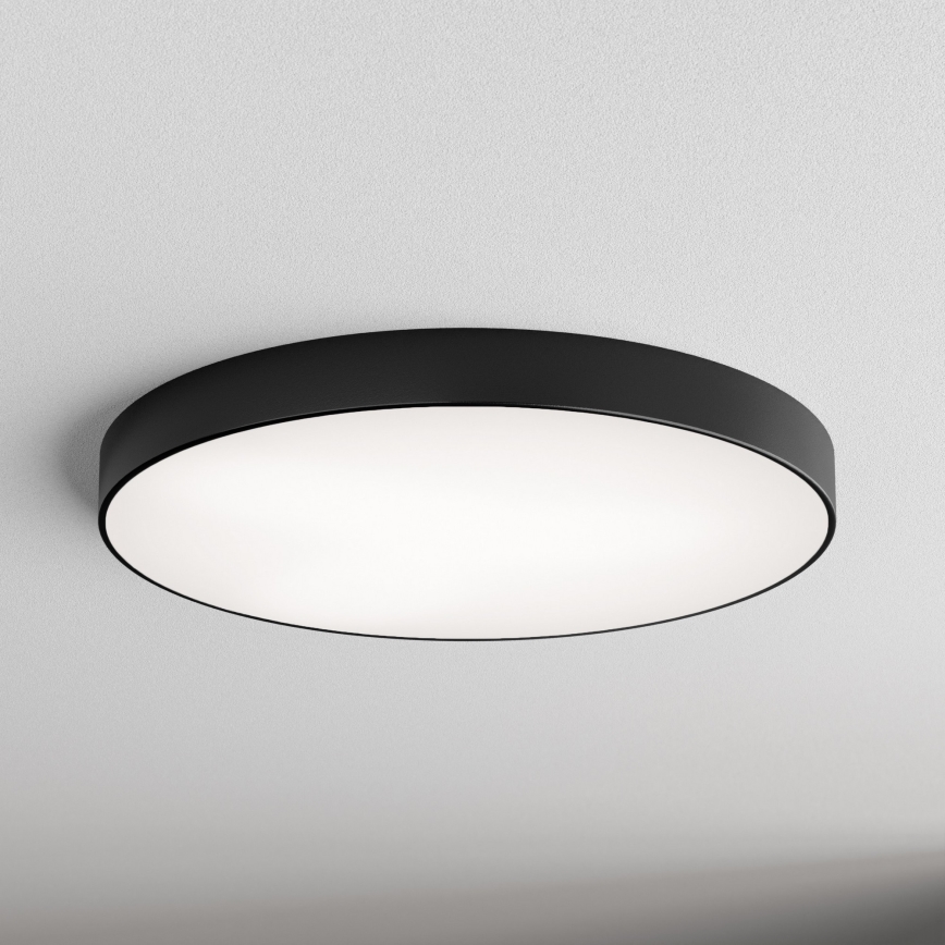 Kattovalo CLEO 6xE27/24W/230V d. 78 cm musta